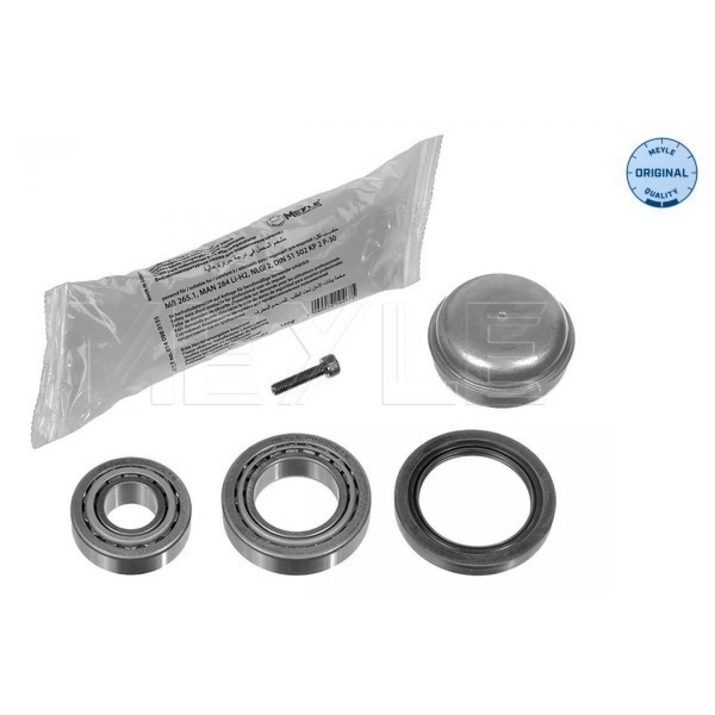 Meyle Kit Ganasce Freno Posteriore 714 533 0001 - Compatibile Con Ford Fiesta, Ford KA E Mazda 121 - 4