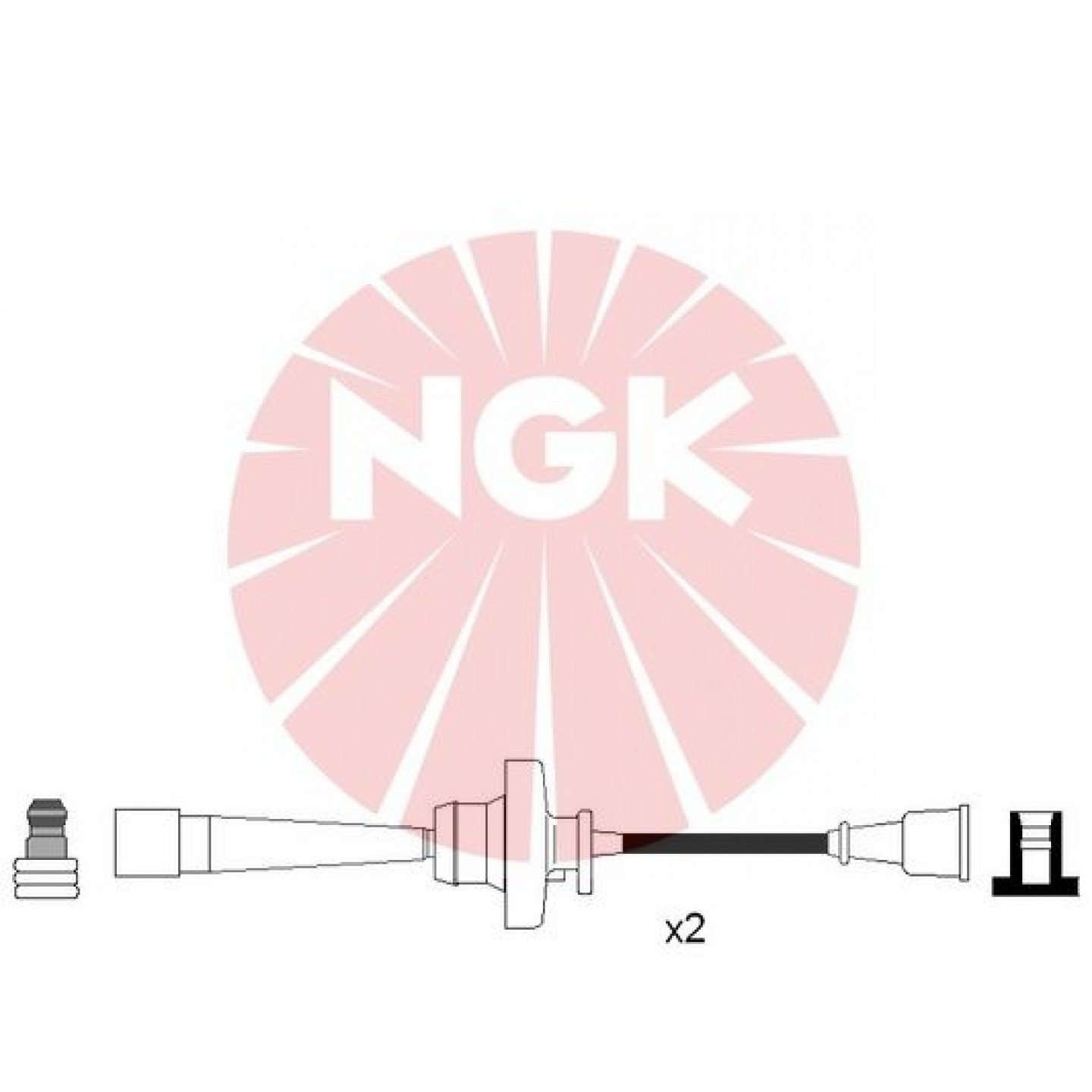 NGK 0518 Kit Cavi Accensione In Rame (6 Cilindri) – Per VW Passat, Audi A4/A6