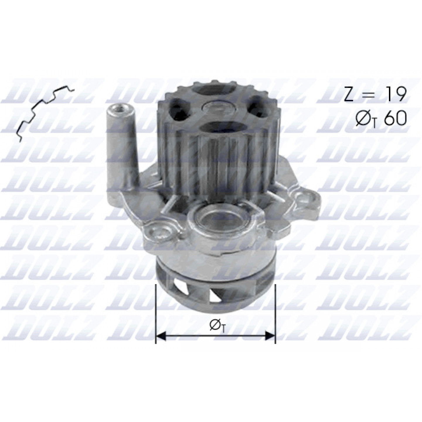 Waterpomp DOLZ A197