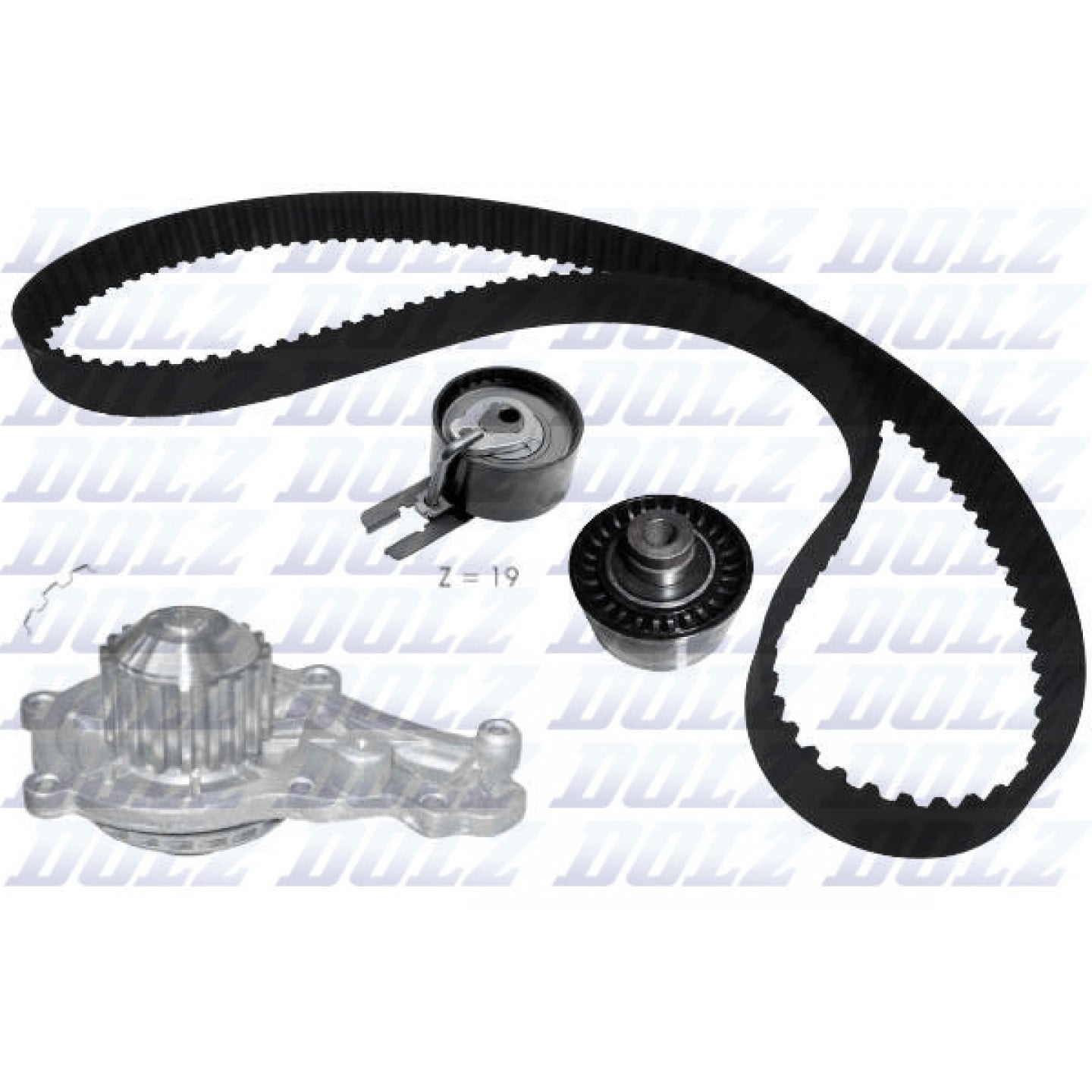 Dolz Set Pompa Acqua E Cinghia Dentata Kd016