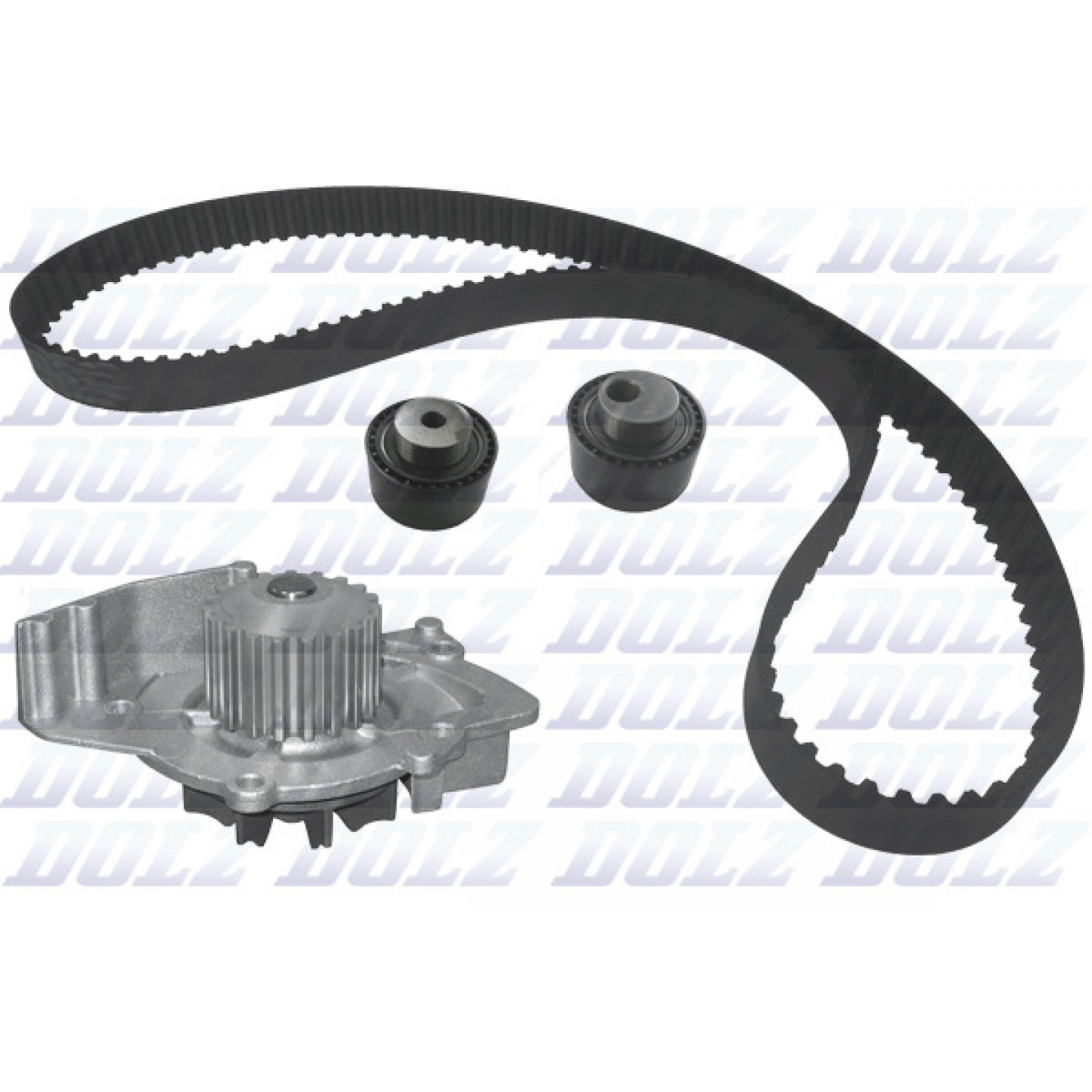 Waterpomp & distributieriemset DOLZ KD076