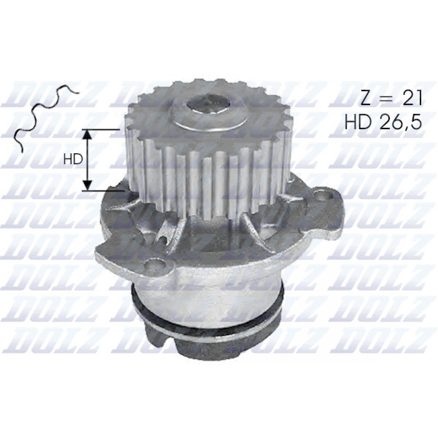 Wasserpumpe DOLZ L121