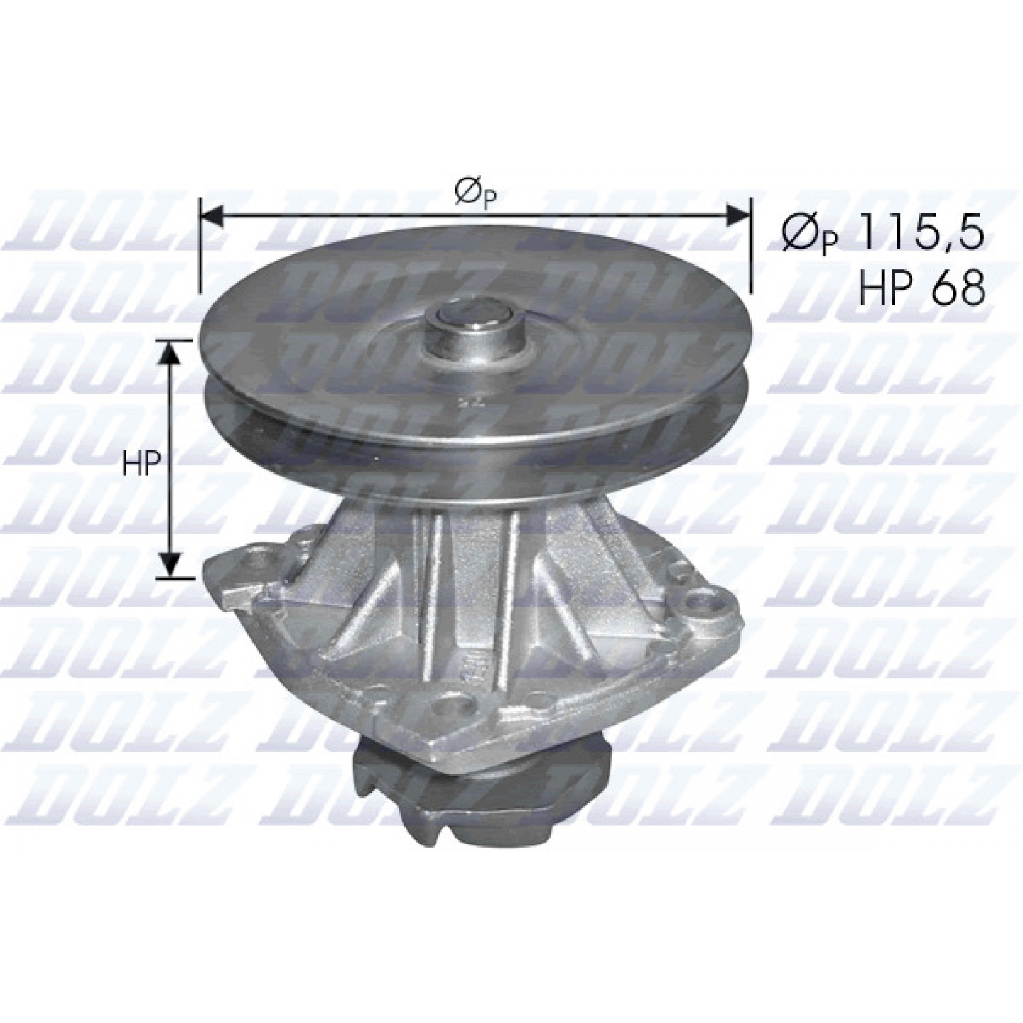 Waterpomp DOLZ S135