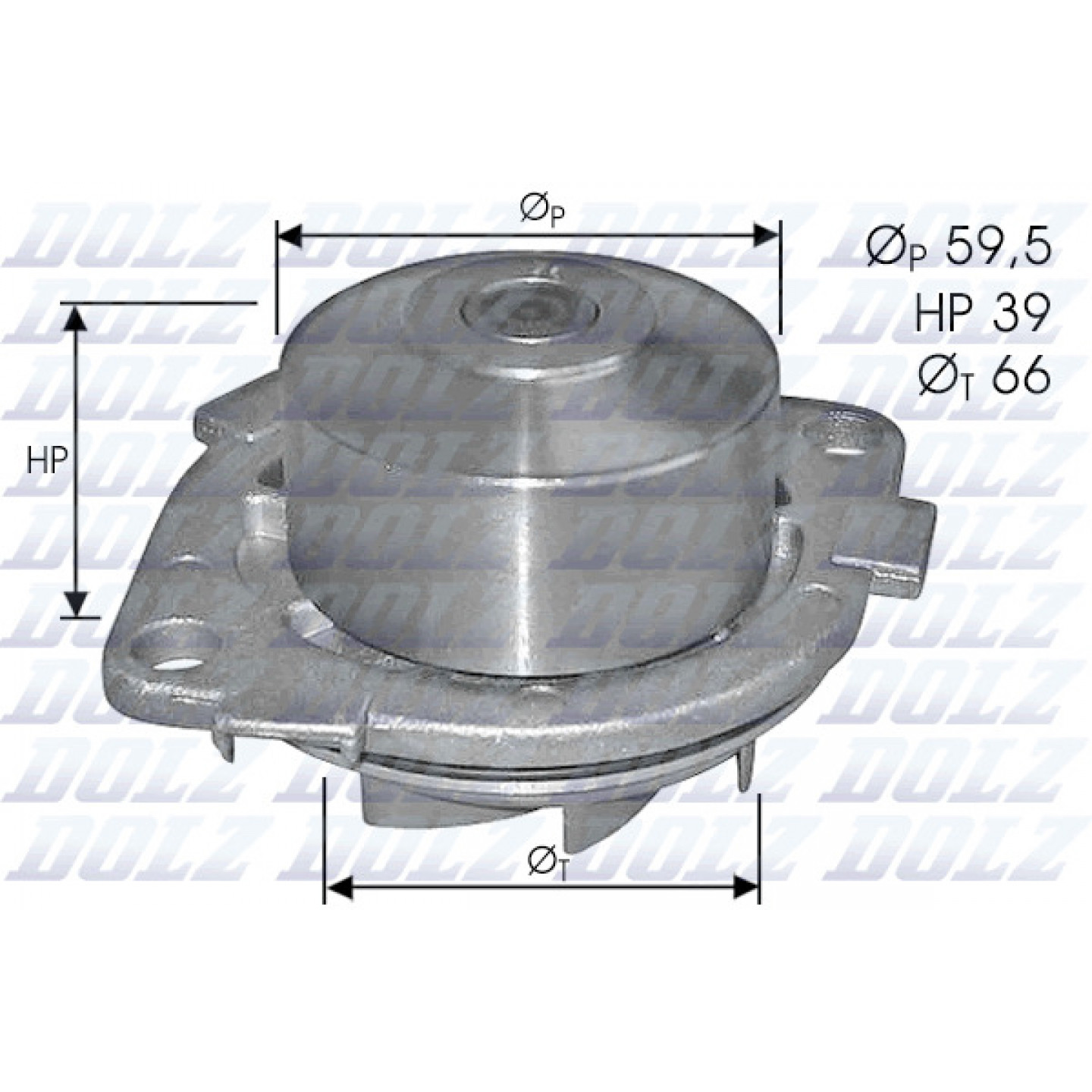 Wasserpumpe DOLZ S211