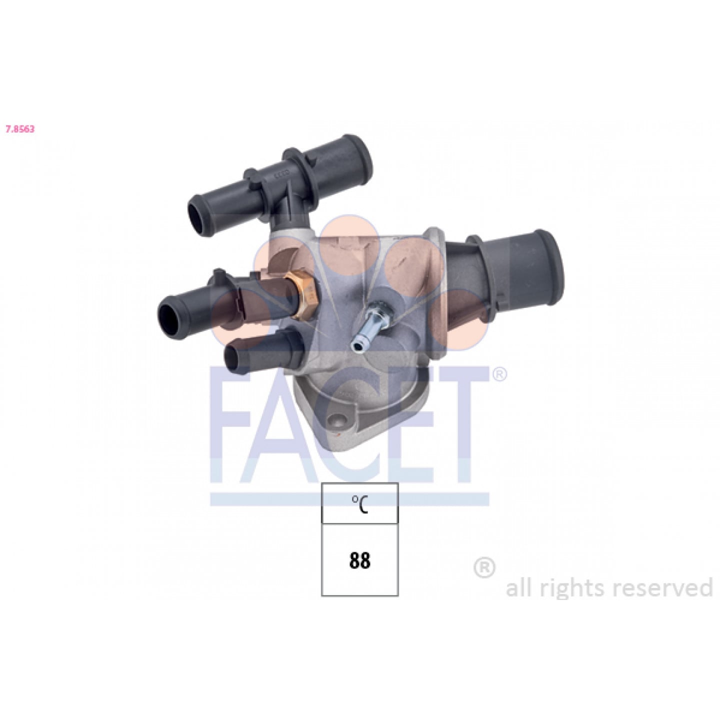 Thermostat d'eau FACET 7.8563