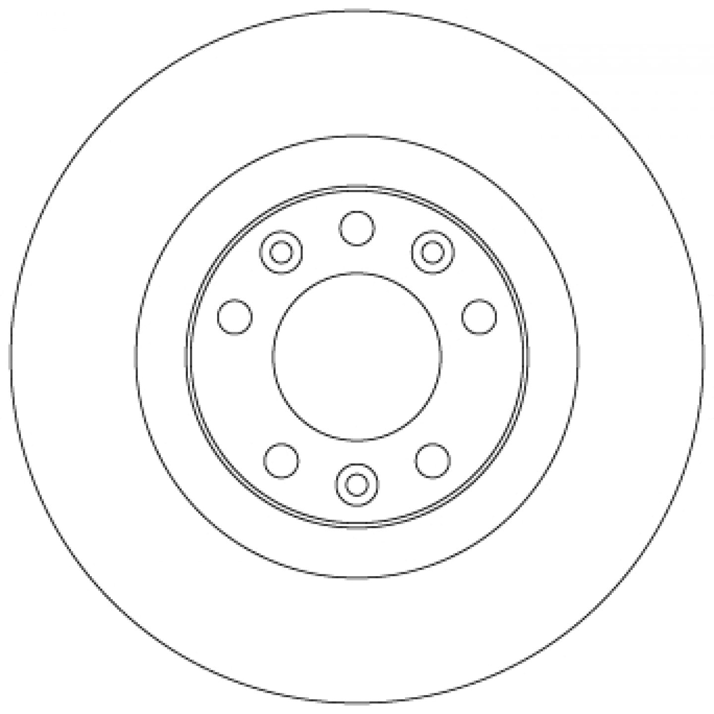 Bremsscheibe TRW DF6667