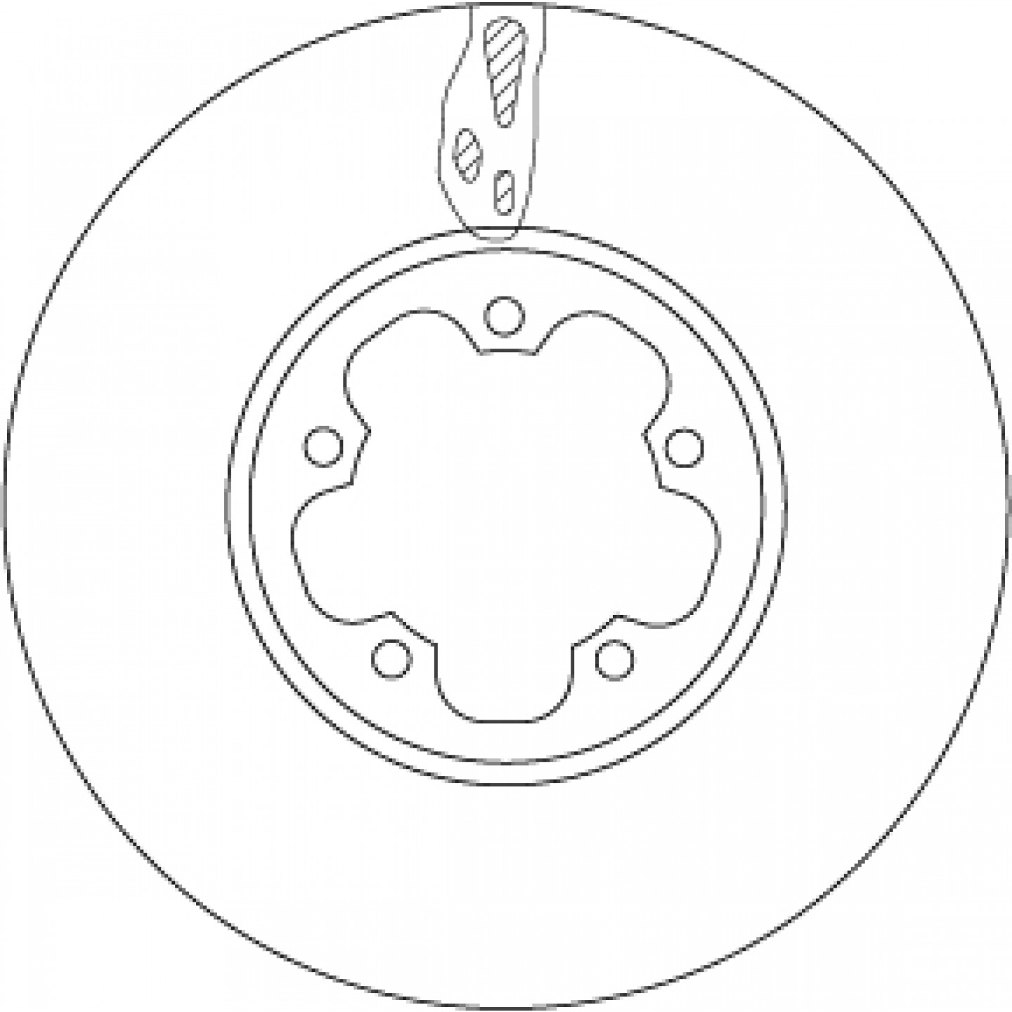 Discofreno TRW DF6781S