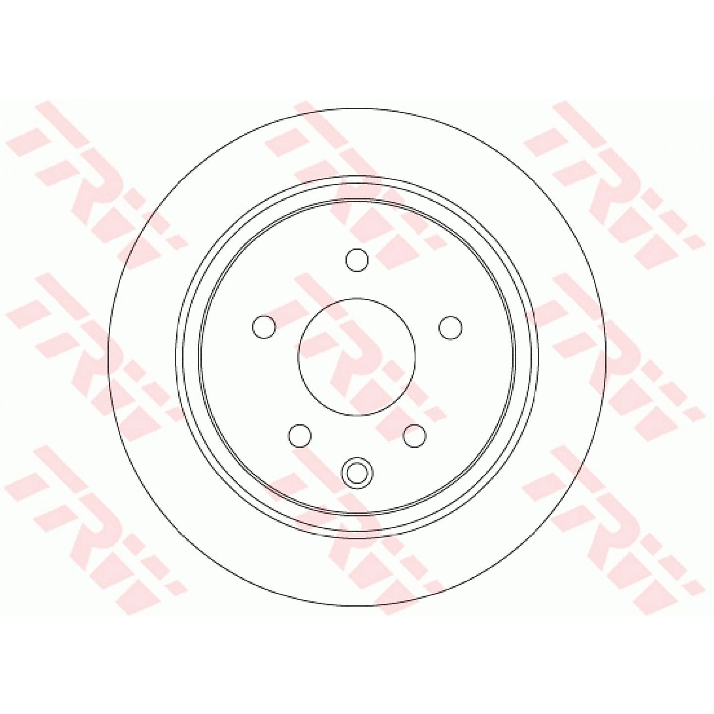 Bremseskive TRW DF7369