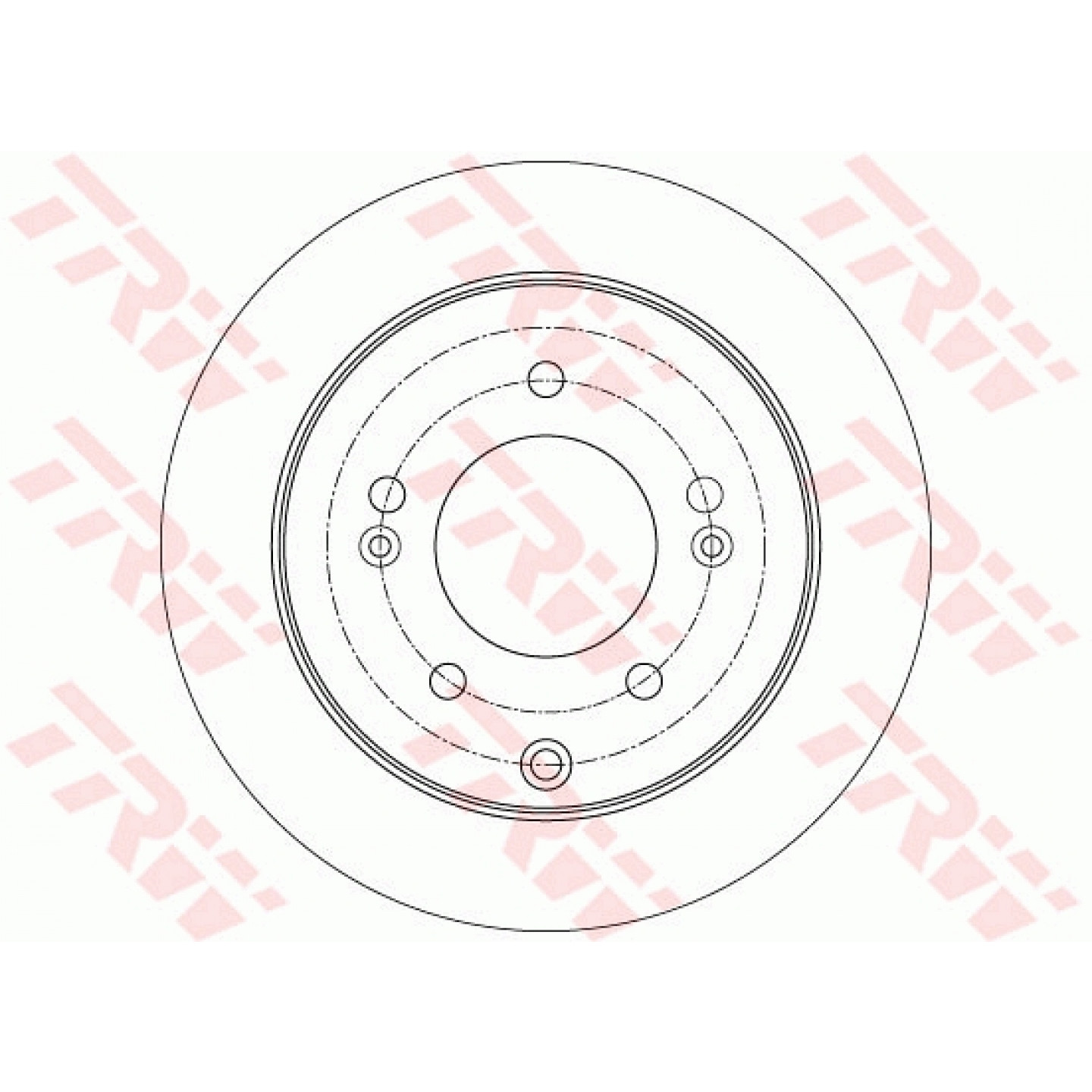 Bremsscheibe TRW DF7819