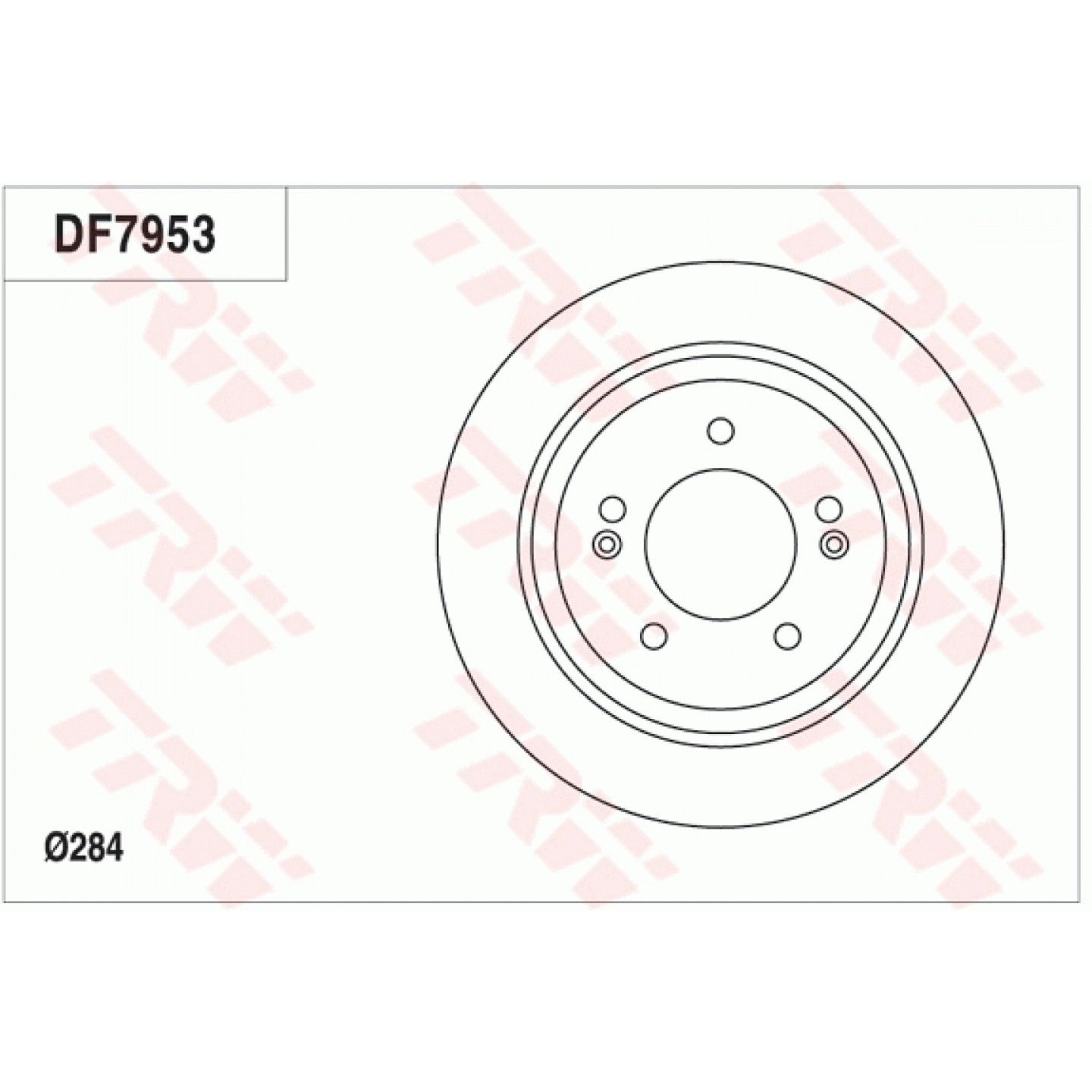 Discofreno TRW DF7953
