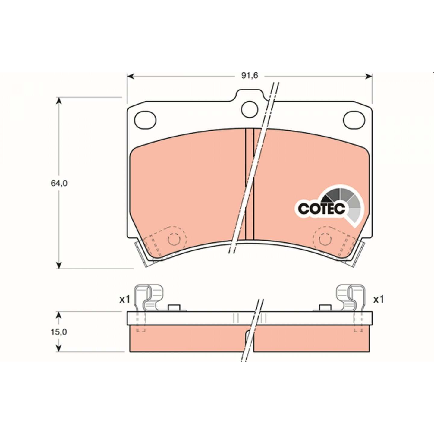 Mapco 6335/1 Kit Pastiglie Freno A Disco Anteriori - Compatibile Con Kia E Mazda
