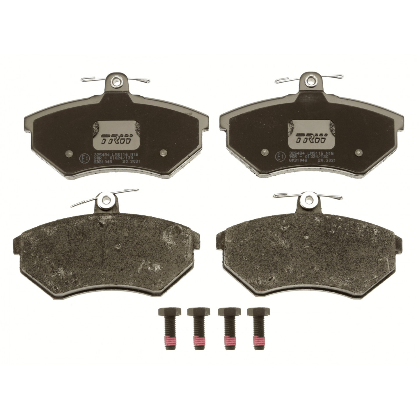 Brake Pad Set, disc brake TRW GDB1048 - Trodo.com