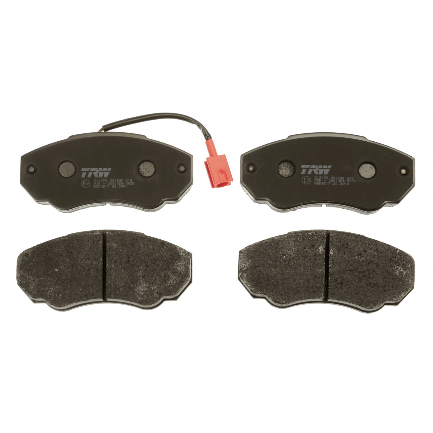 Kit Pastiglie Freno Freno A Disco Trw GDB3171 Cotec per Chevrolet