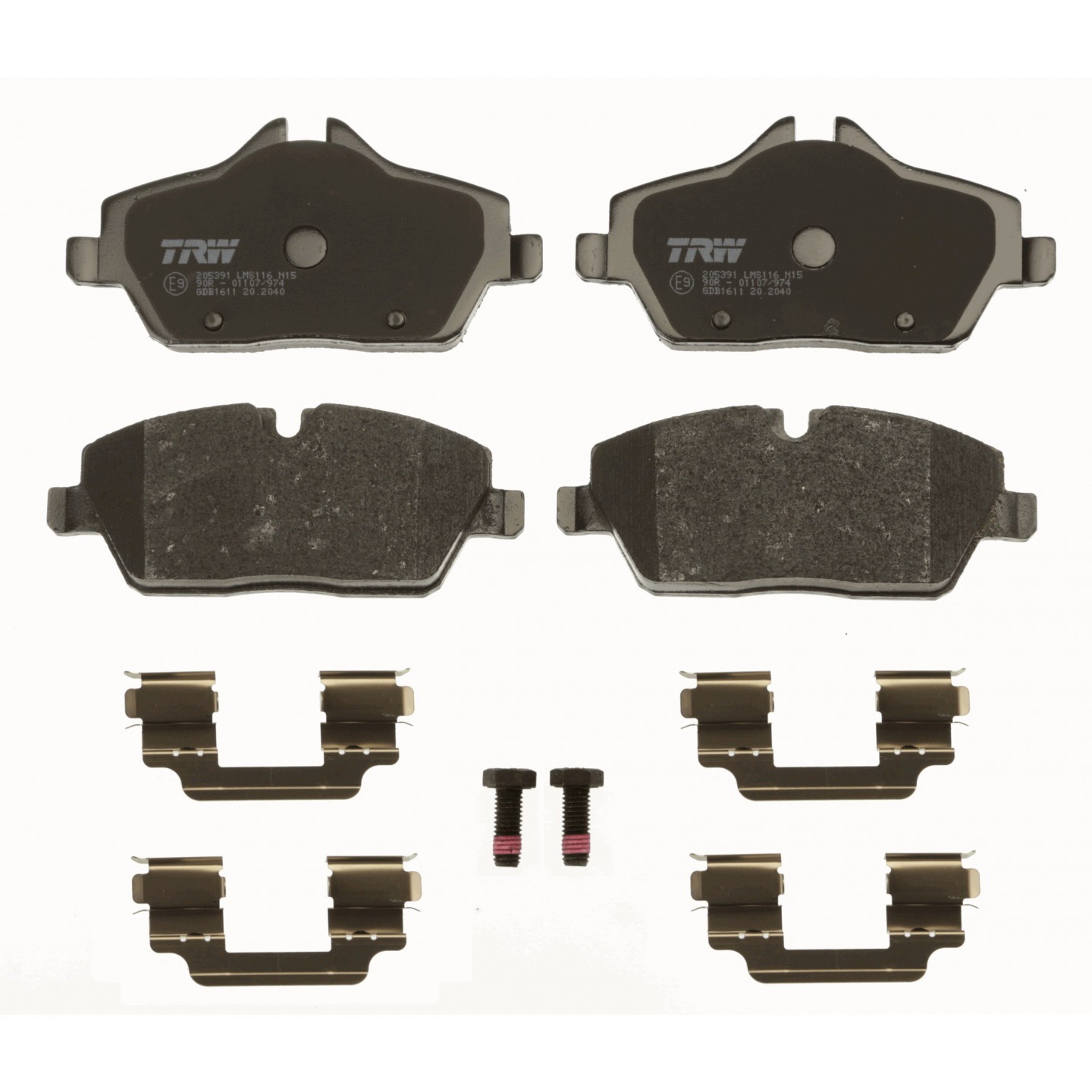 TRW COTEC GDB1107 Kit pastiglie freni - Ricambi auto