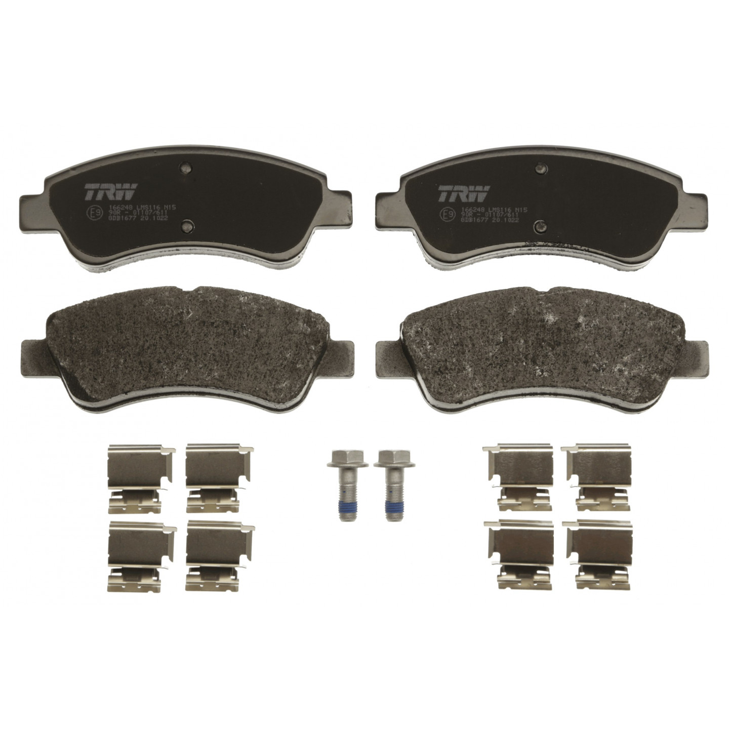 TRW GDB3217 Kit pastiglie freno, Freno a disco