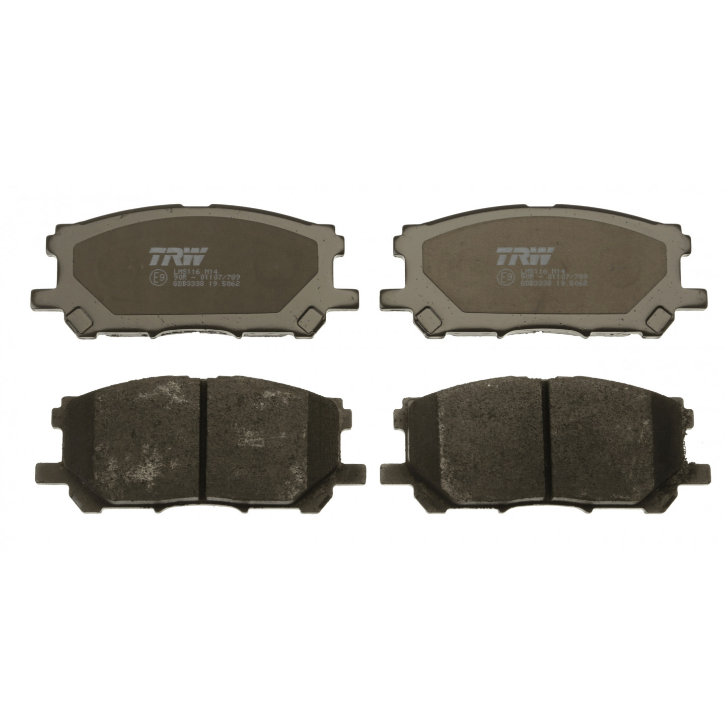 GDB1389 TRW Kit pastiglie freno per VOLVO V70 LV SW S60