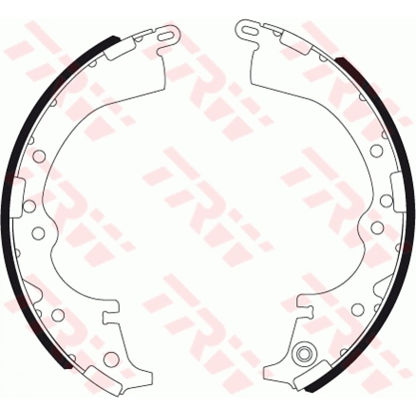 Bremsbackensatz TRW GS7333