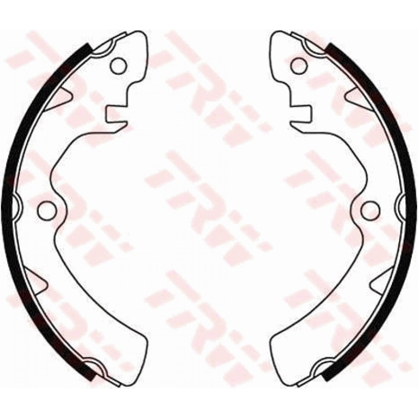 Bremsbackensatz TRW GS8195