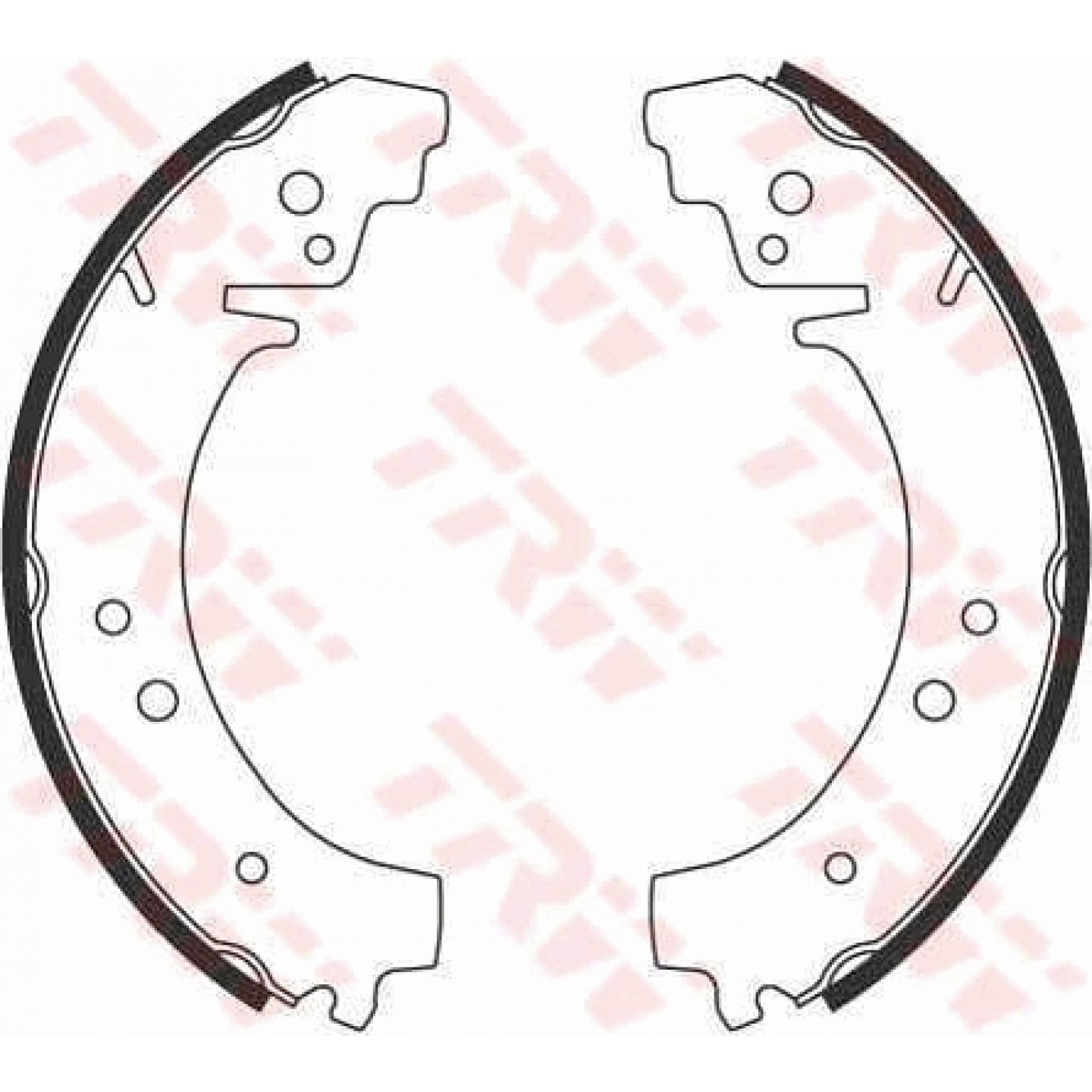 Bremsbackensatz TRW GS8222