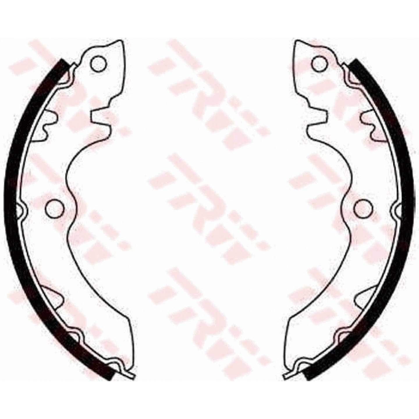 Bremsbackensatz TRW GS8247