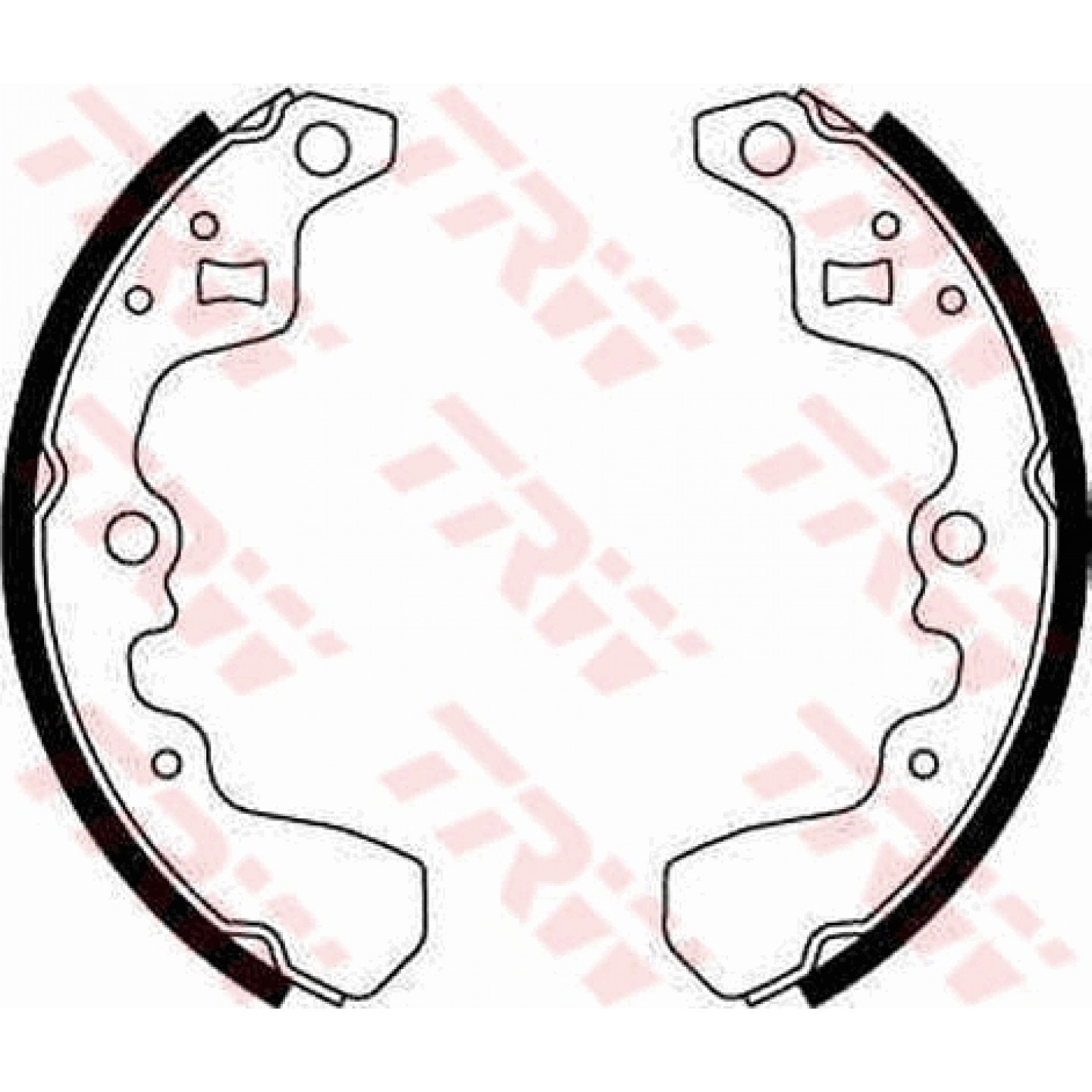 Bremsbackensatz TRW GS8248