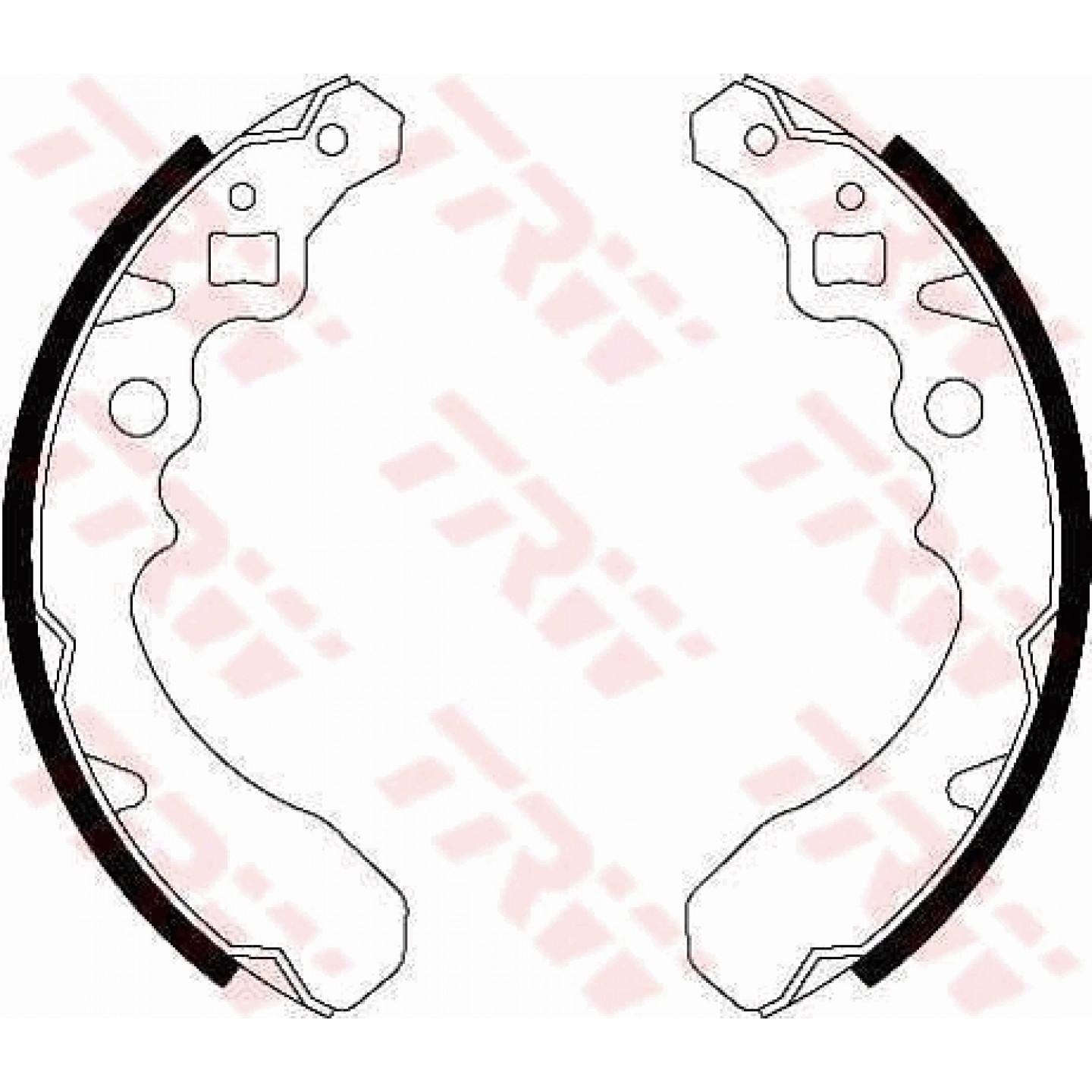 Bremsbackensatz TRW GS8282