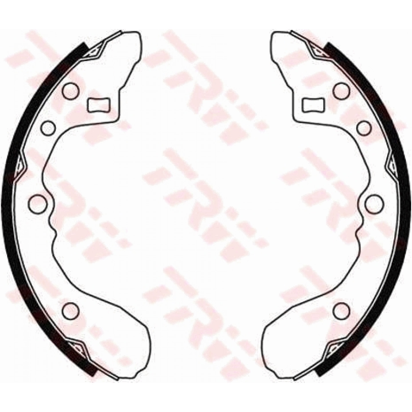 Bremsbackensatz TRW GS8286