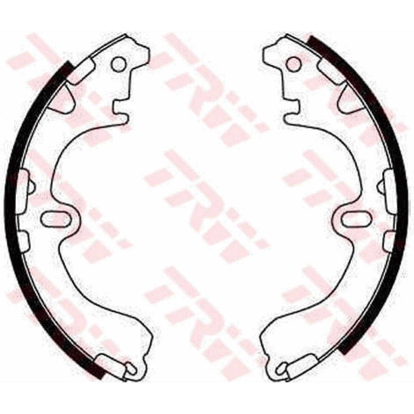Bremsbackensatz TRW GS8291