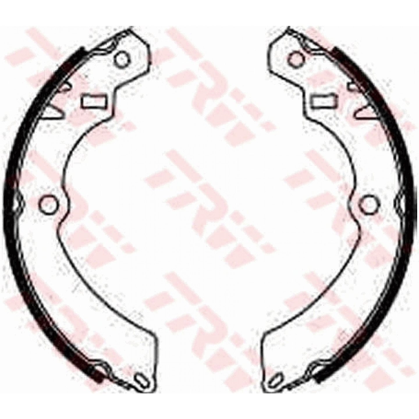 Bremsbackensatz TRW GS8301