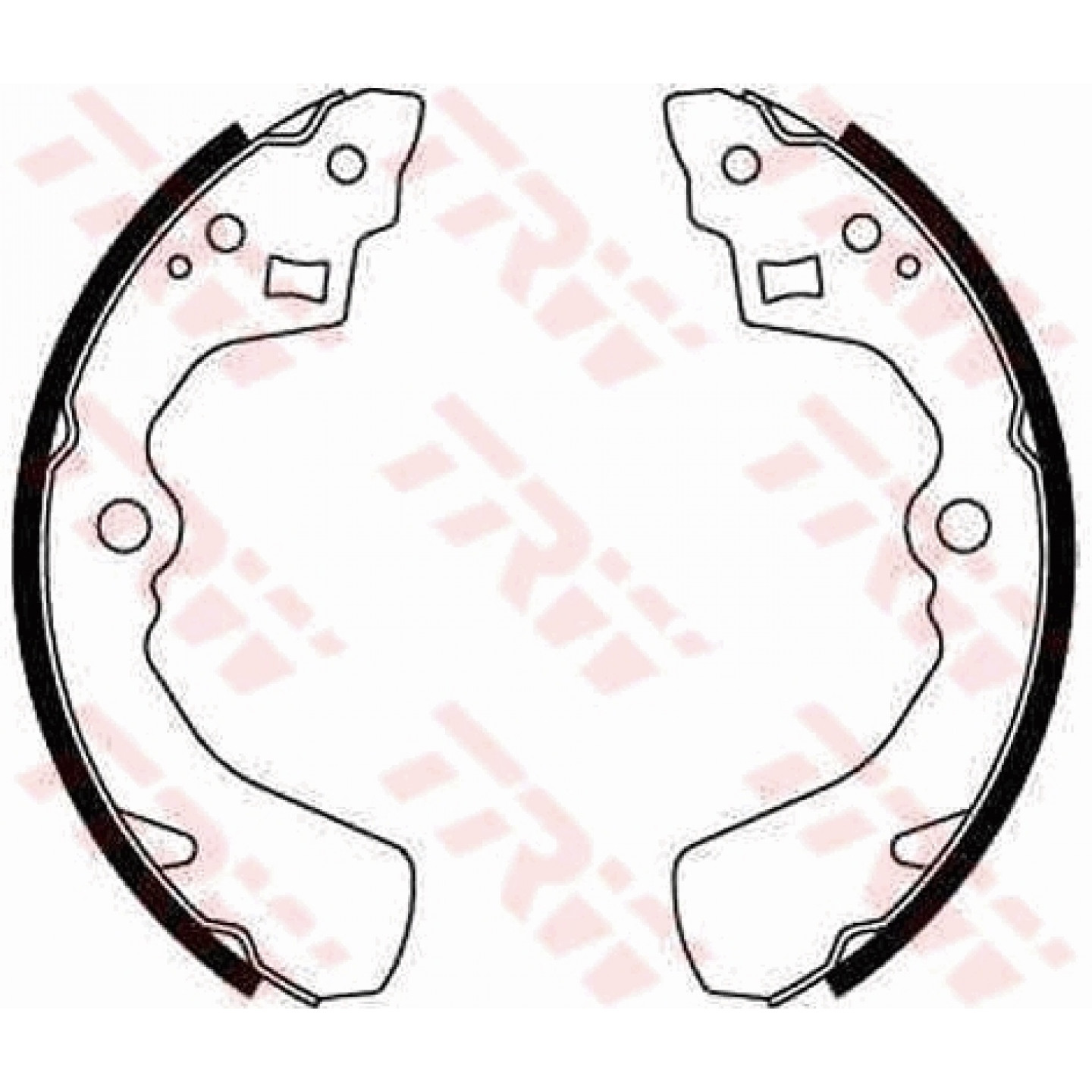 Bremsbackensatz TRW GS8549