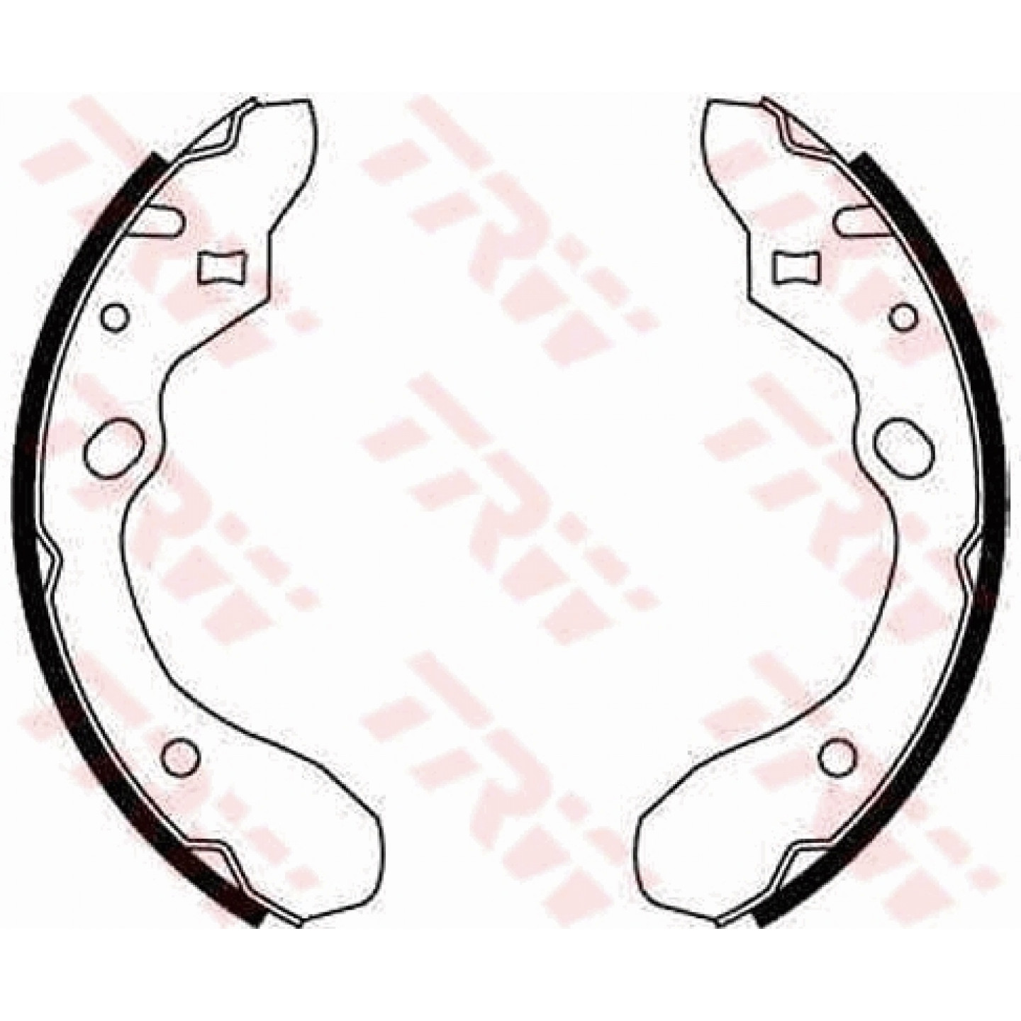 Bremsbackensatz TRW GS8582