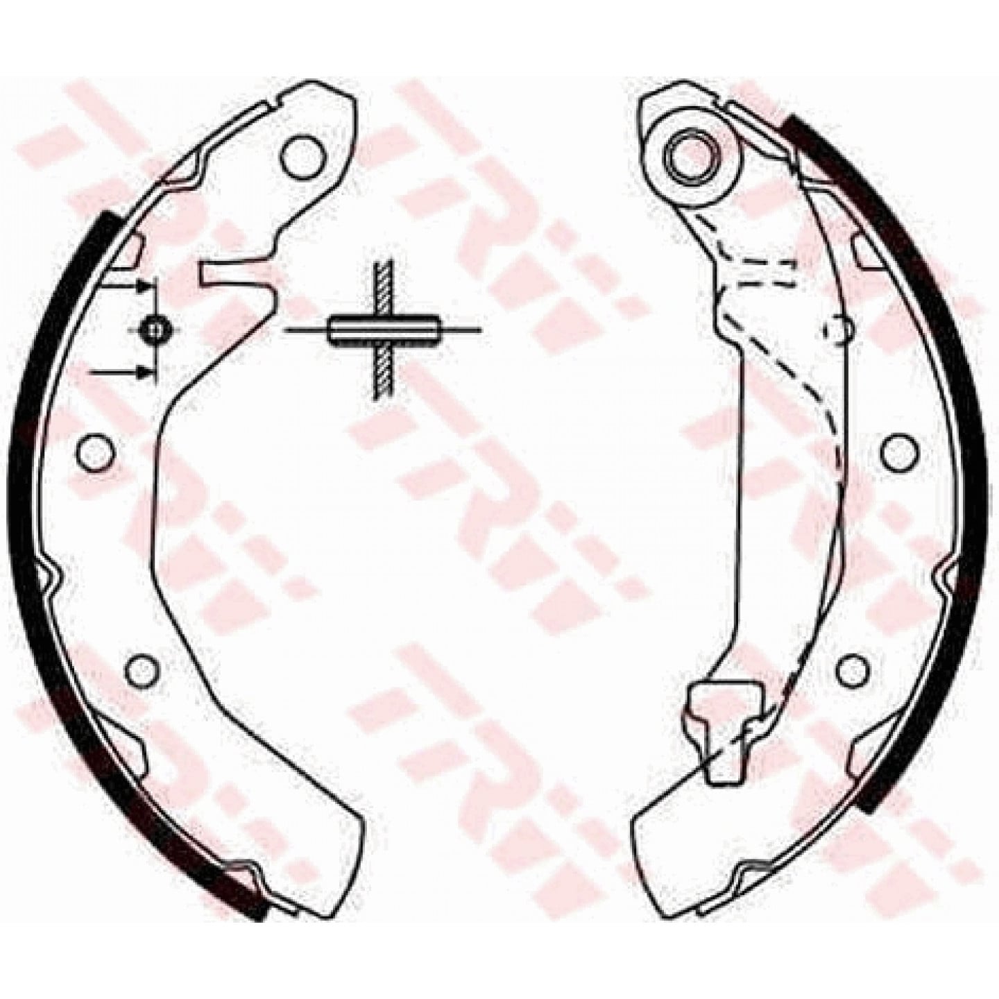 Bremsbackensatz TRW GS8646
