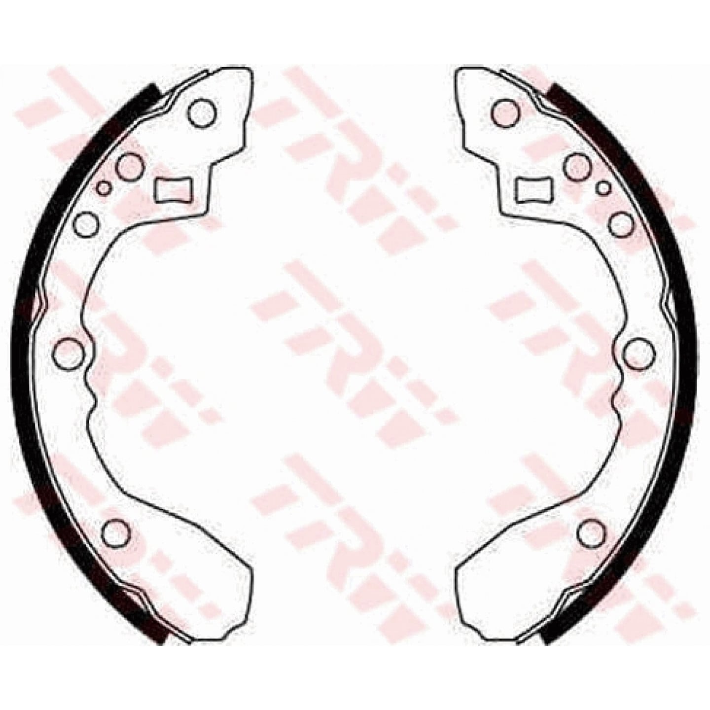 Bremsbackensatz TRW GS8675