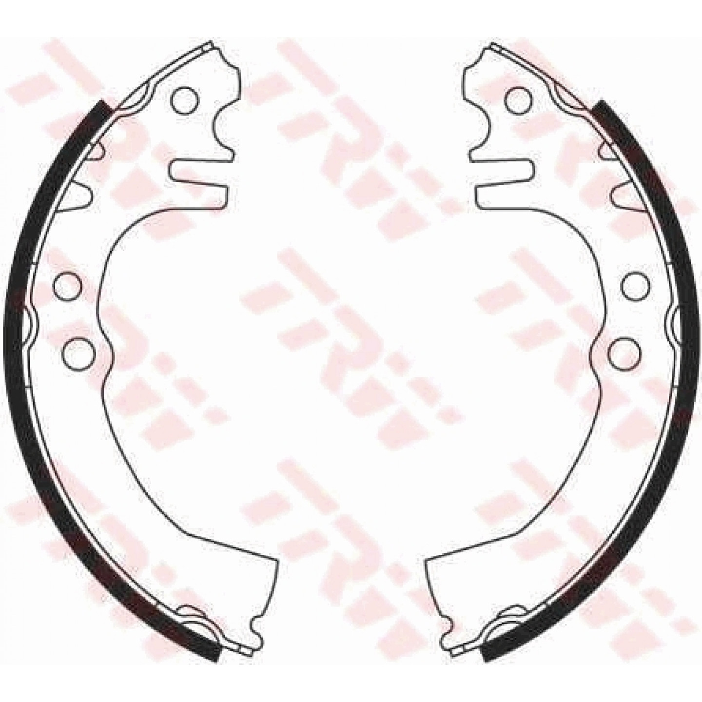 Bremsbackensatz TRW GS8699