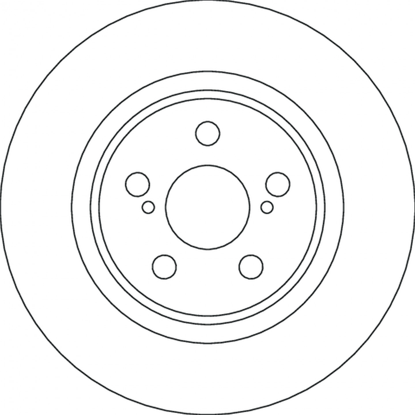 Remschijf TRW DF4641