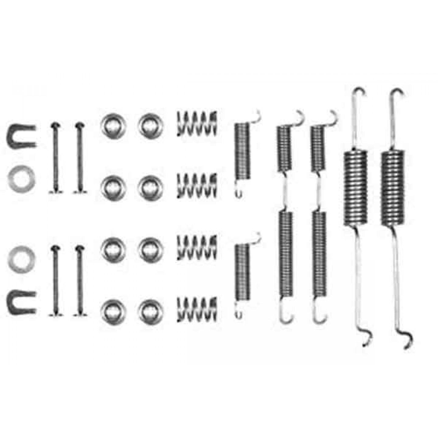 TRW SFK11 Kit Accessori Per Ganasce Freno - Adatto Per Ford Taunus, Granada, P100 E Consul - Ricambio Freno A Tamburo - 2