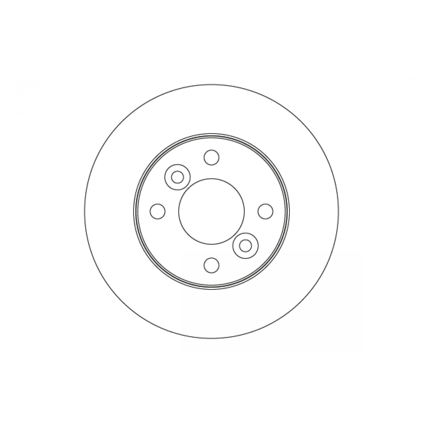 Bremseskive TRW DF3989