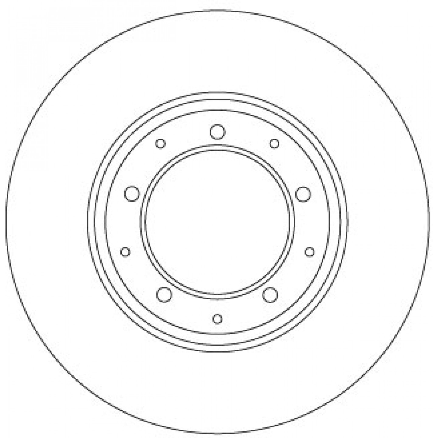 Bremseskive TRW DF6905