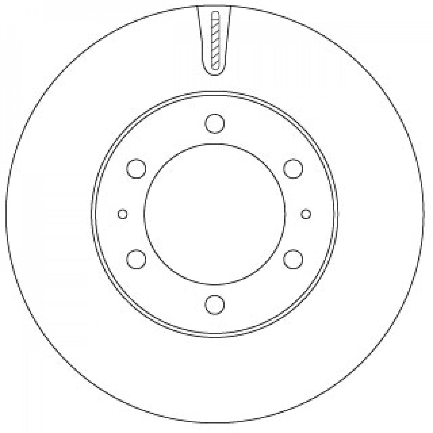 Discofreno TRW DF7827S