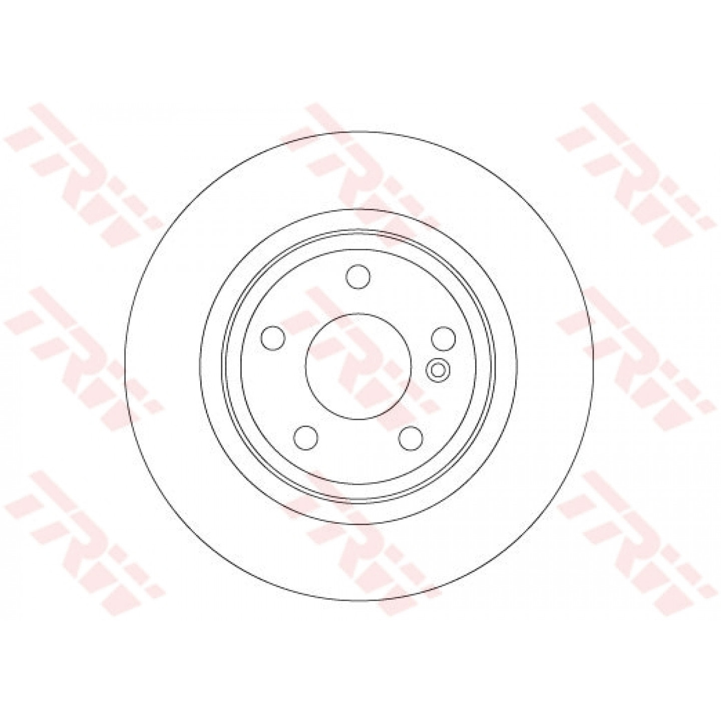 Disque de frein TRW DF6886