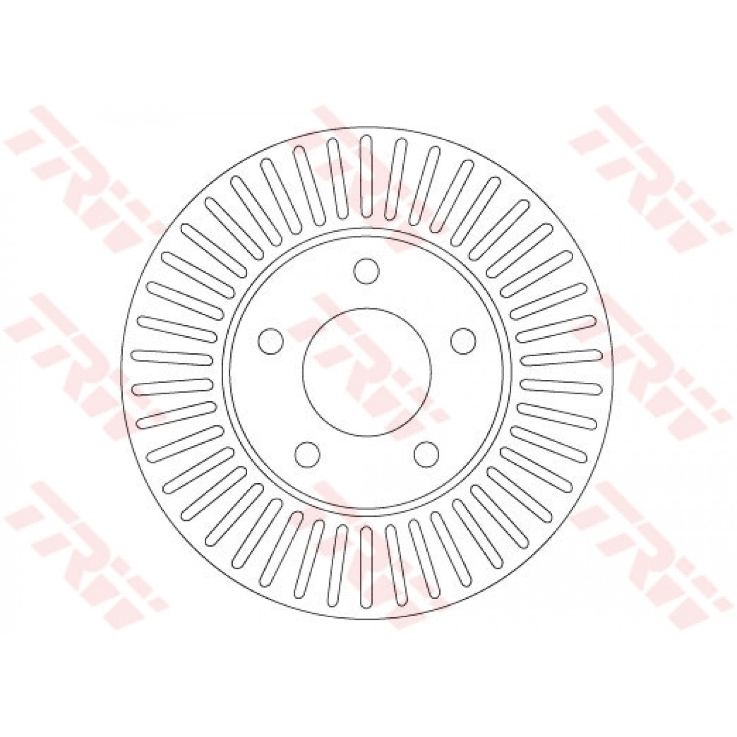 Remschijf TRW DF6922