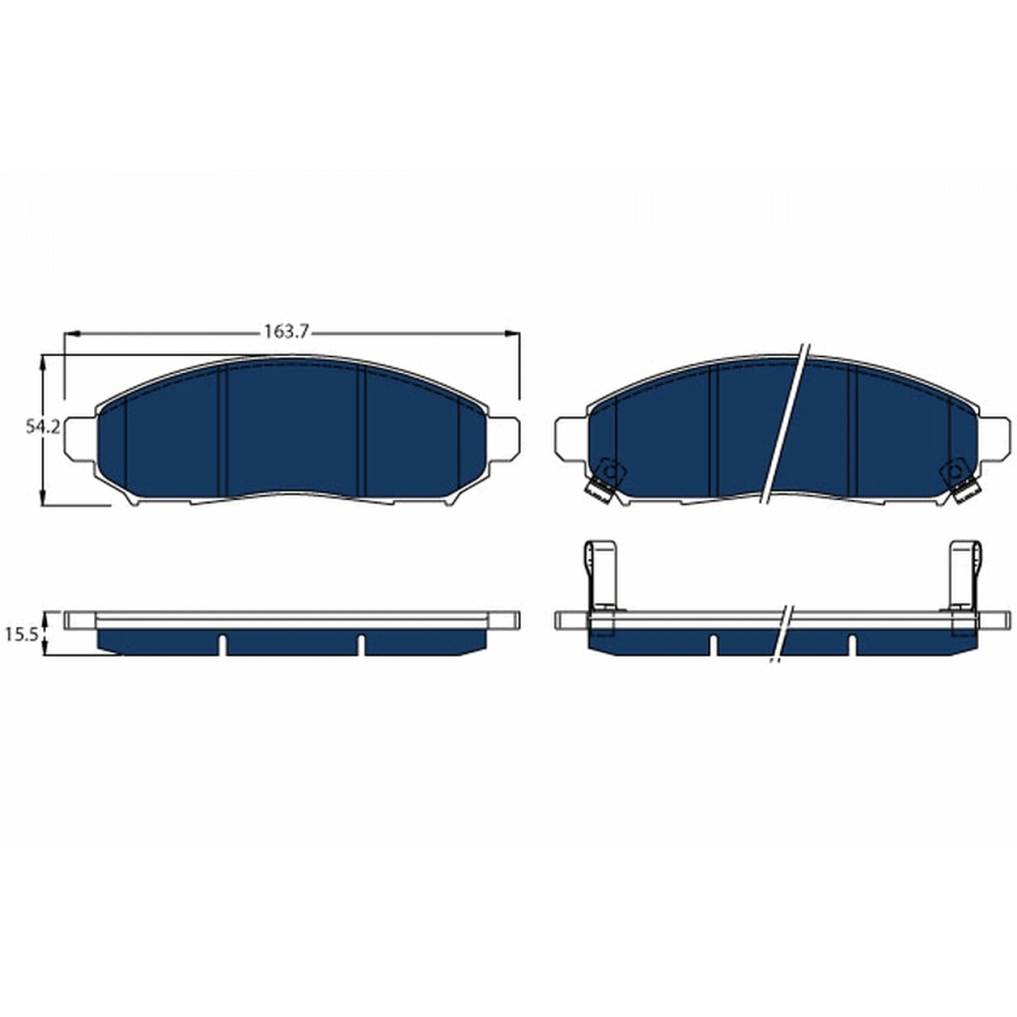 Trw Kit Pastiglie Freno, Freno A Disco Gdb3520bte