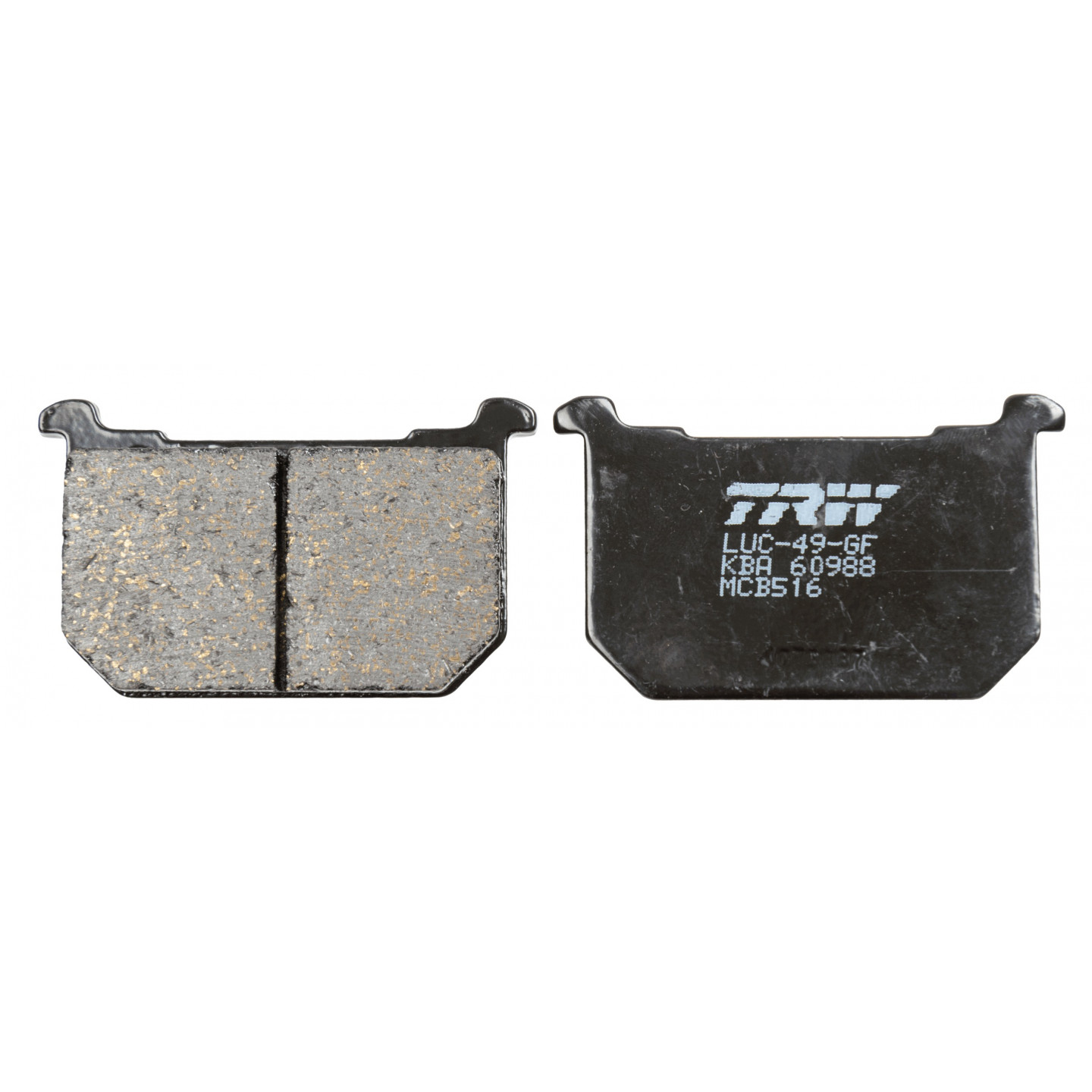 Kit de plaquettes de frein, frein à disque TRW MCB516