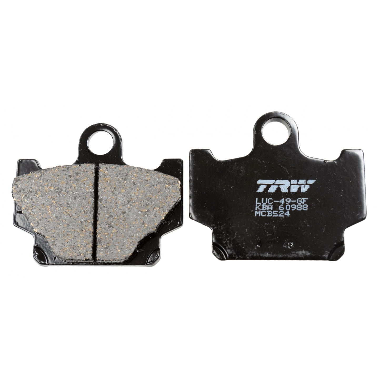 Kit de plaquettes de frein, frein à disque TRW MCB524