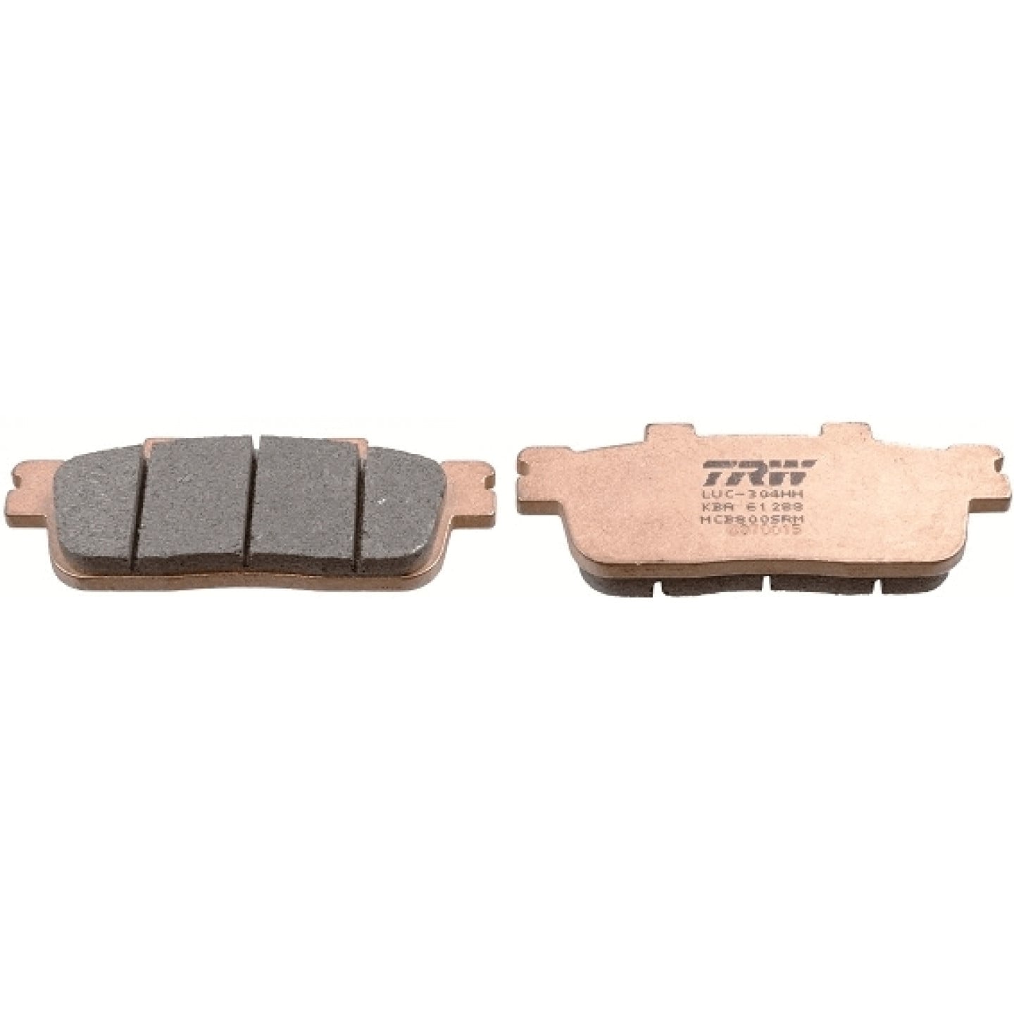 Kit de plaquettes de frein, frein à disque TRW MCB800SRM