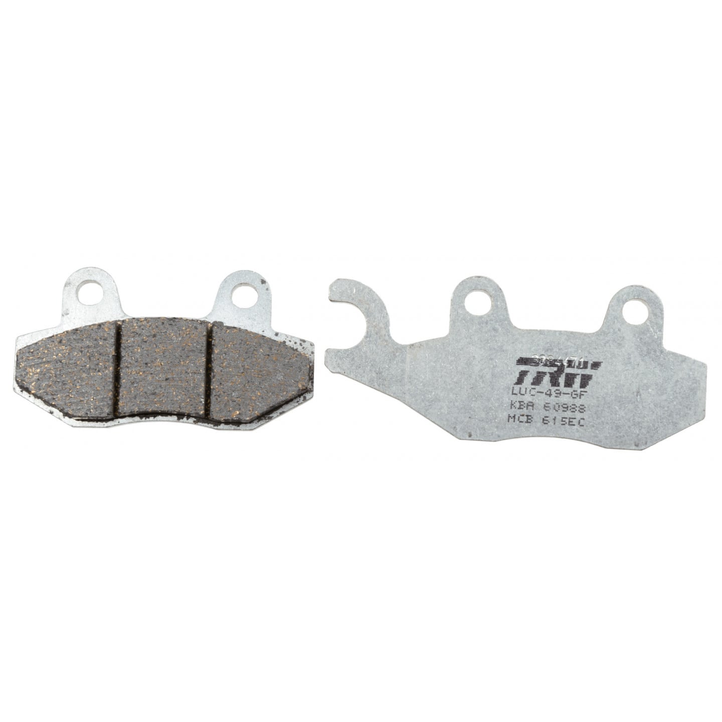 Kit de plaquettes de frein, frein à disque TRW MCB615EC