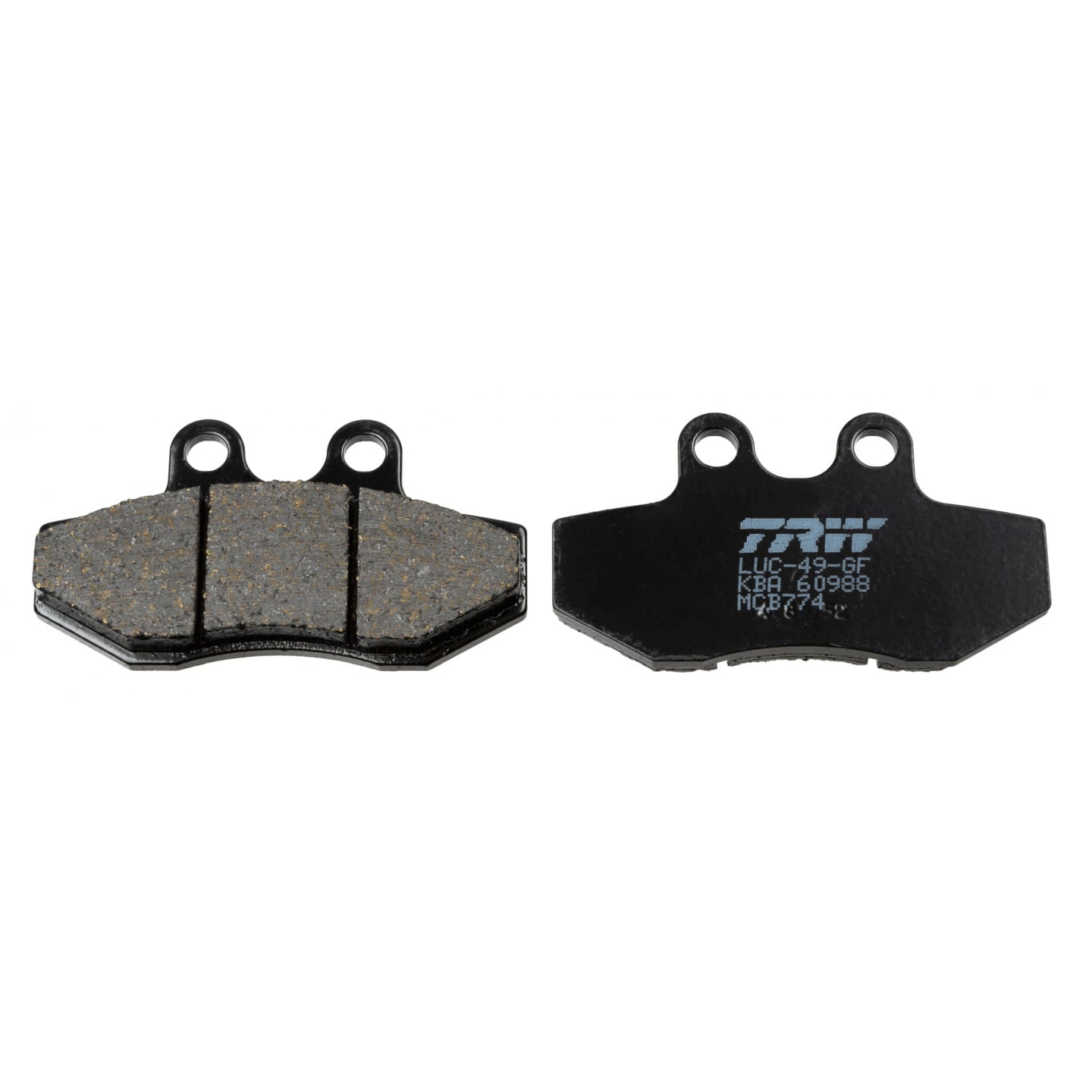 Kit de plaquettes de frein, frein à disque TRW MCB774