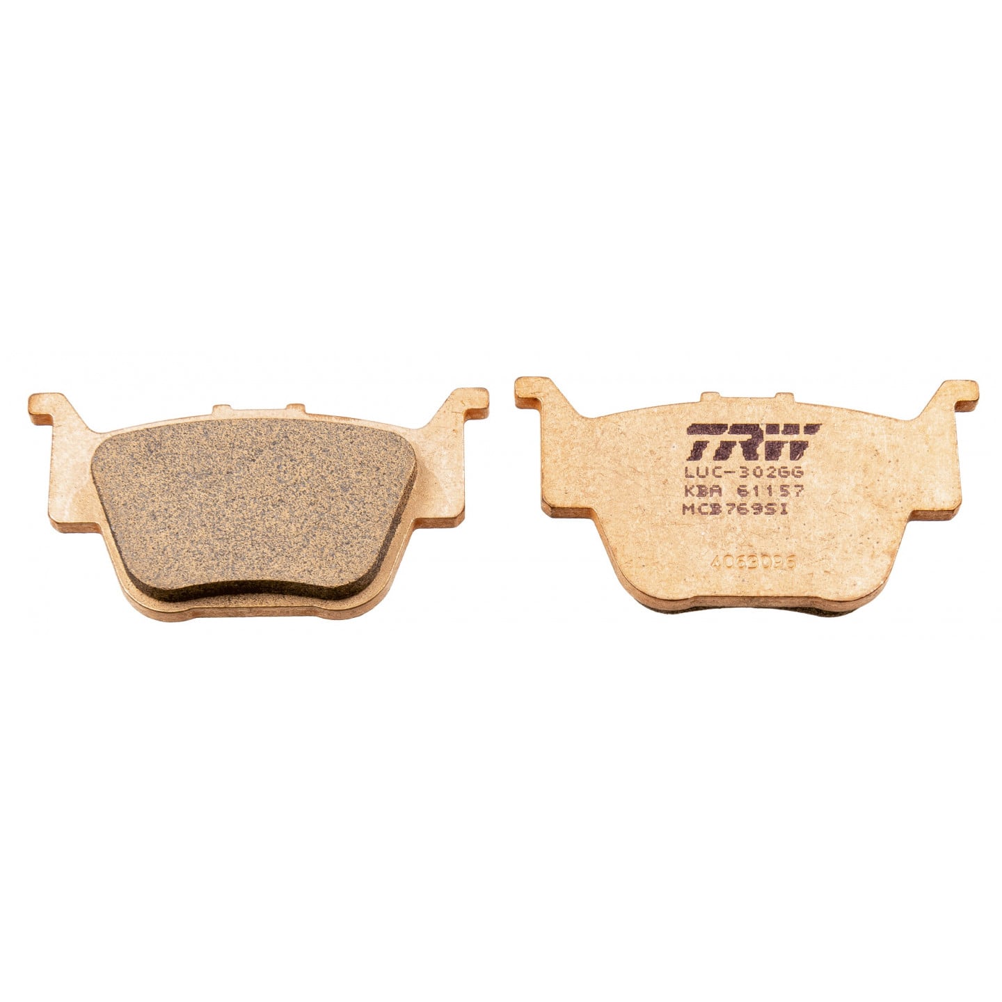 Kit de plaquettes de frein, frein à disque TRW MCB769SI