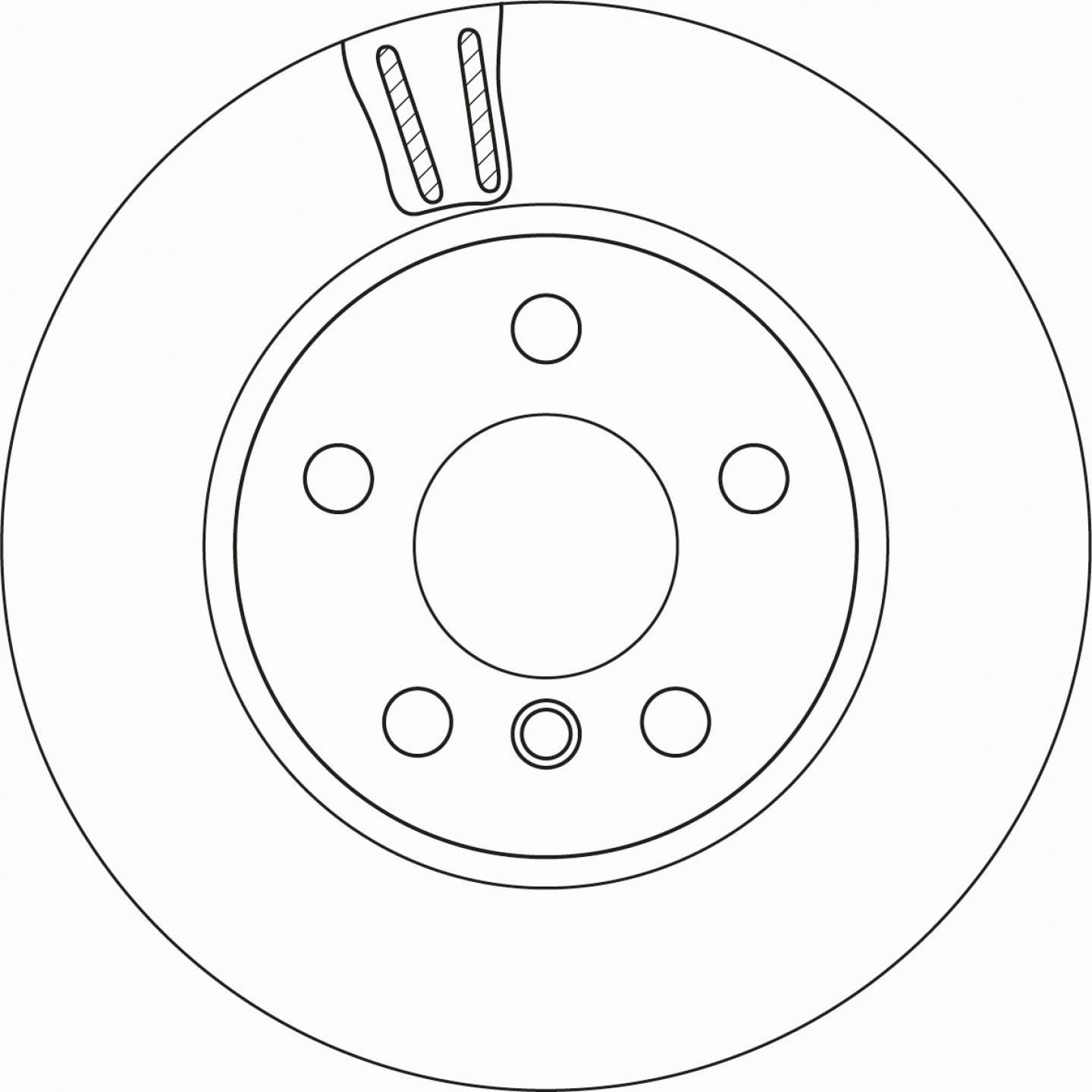 Trw Discofreno Df6715