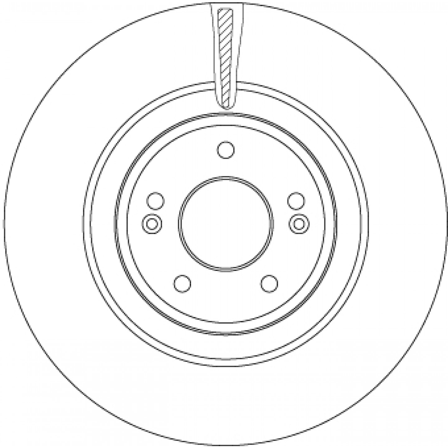 Remschijf TRW DF6572
